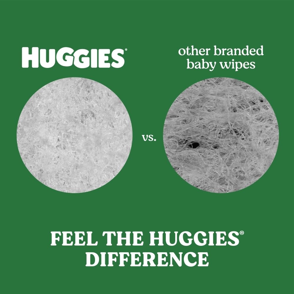 image:imageHuggies Extra Large Baby Wipes Unscented 5 Packs 210 Wipes42 Count Pack of 1