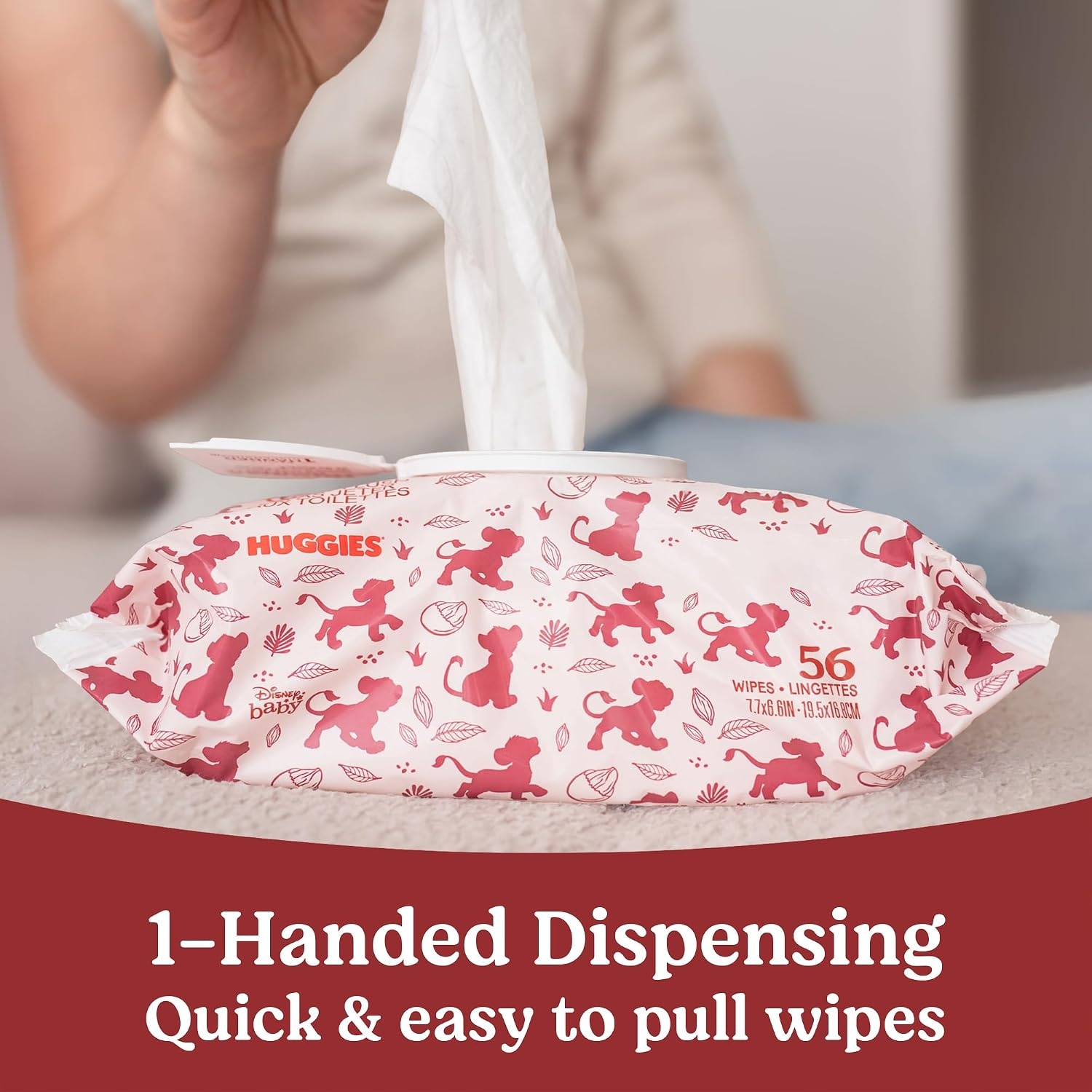 image:imageHuggies Nourish Scented Baby Wipes 2 Packs 112 WipesWhite