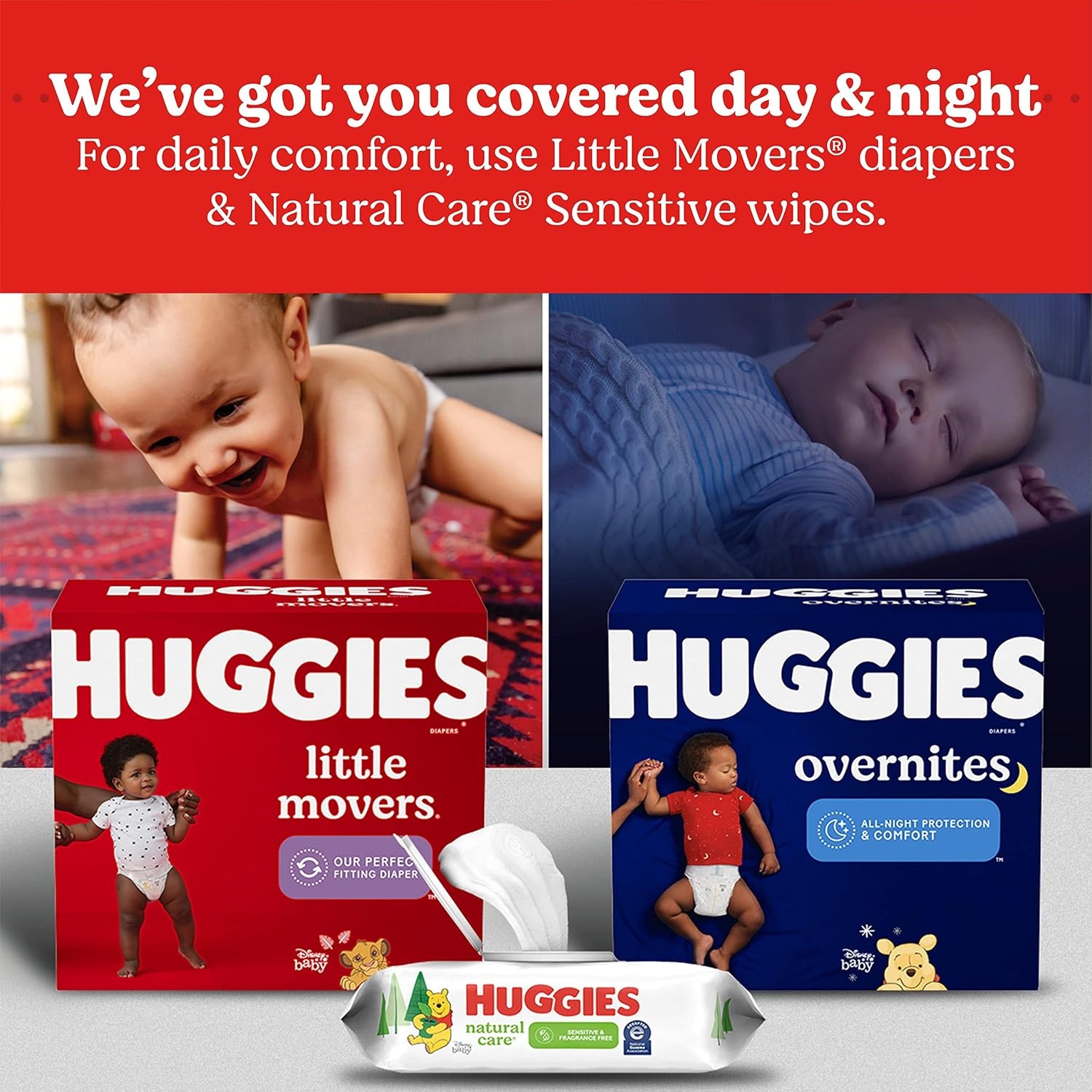 image:imageHuggies Overnites Diapers Size 4 100 CountSize 5
