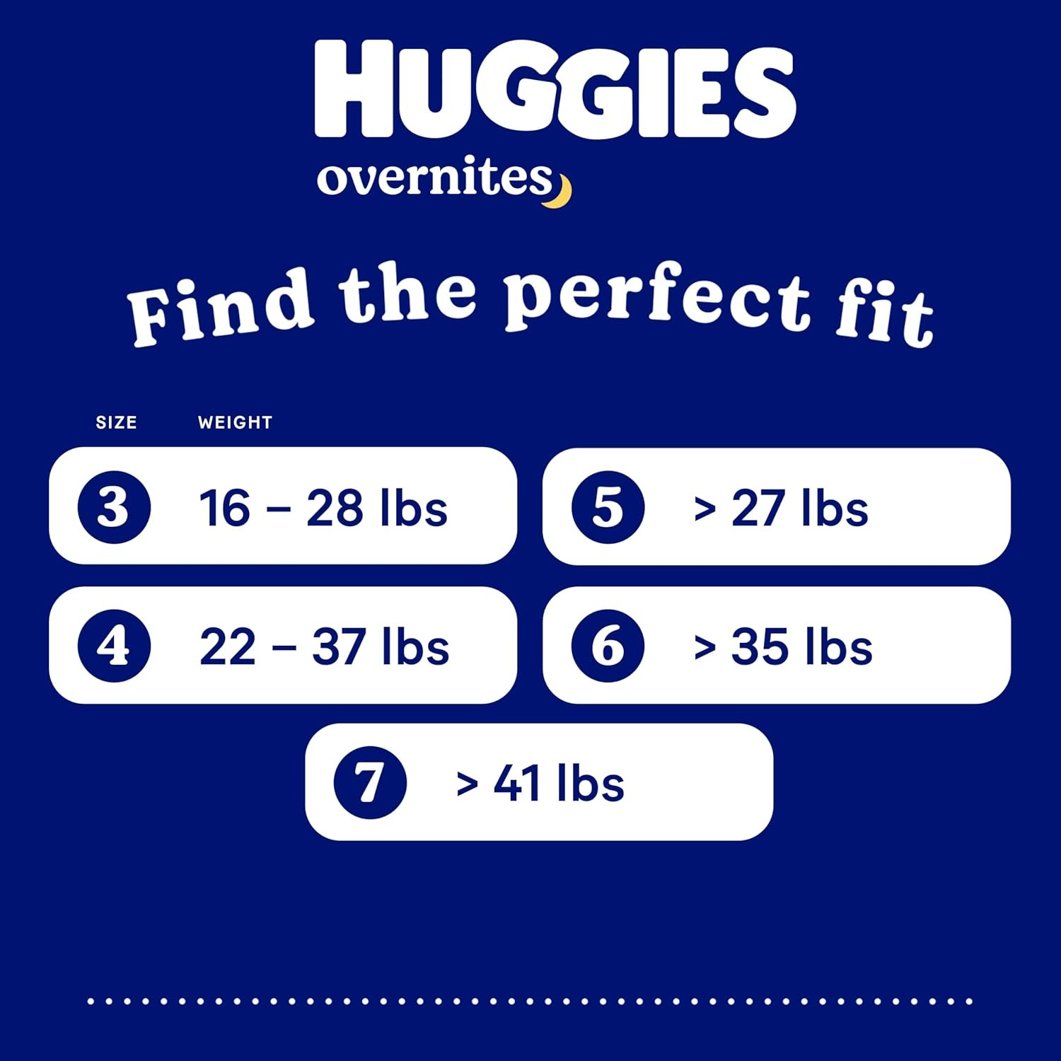 image:imageHuggies Overnites Diapers Size 4 100 CountSize 5