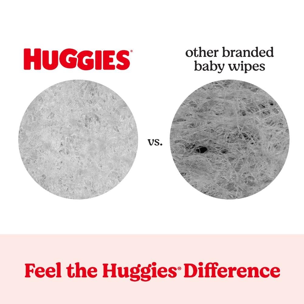 image:imageHuggies Simply Clean Baby Wipes Unscented 11 Packs 704 Wipes64 Count Pack of 1