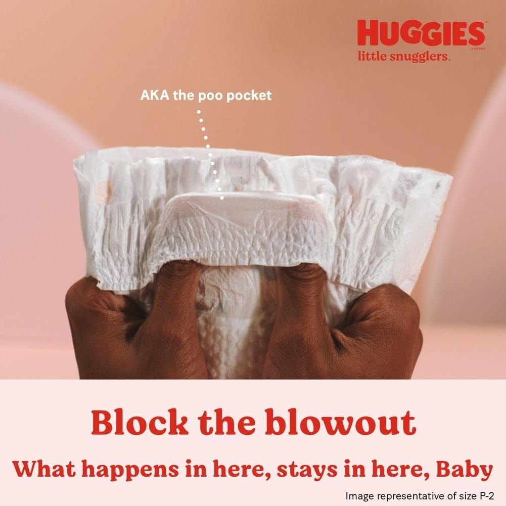 image:imageHuggies Size 3 Diapers Little Snugglers Baby Diapers Size 3 1628 lbs 168 Count 6 Packs of 28 Packaging May VaryNewborn