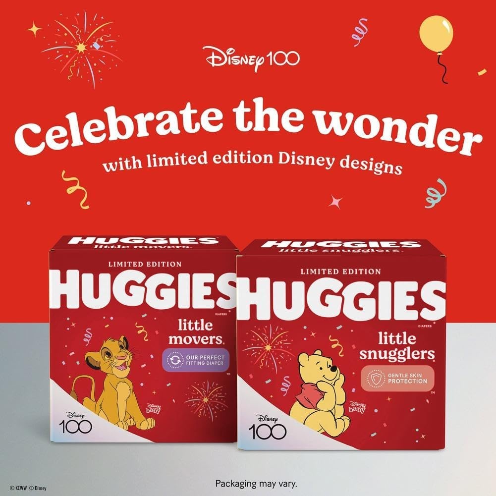 image:imageHuggies Size 3 Diapers Little Snugglers Baby Diapers Size 3 1628 lbs 168 Count 6 Packs of 28 Packaging May VaryNewborn