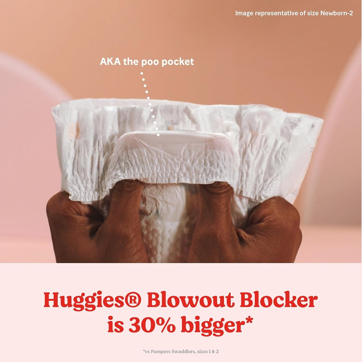image:imageHuggies Size 3 Diapers Little Snugglers Baby Diapers Size 3 1628 lbs 168 Count 6 Packs of 28 Packaging May VaryNewborn
