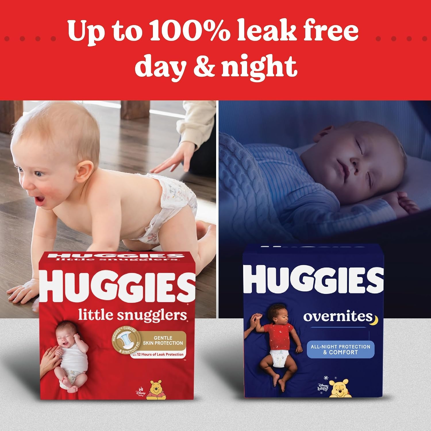 image:imageHuggies Size 3 Diapers Little Snugglers Baby Diapers Size 3 1628 lbs 168 Count 6 Packs of 28 Packaging May VarySize 3