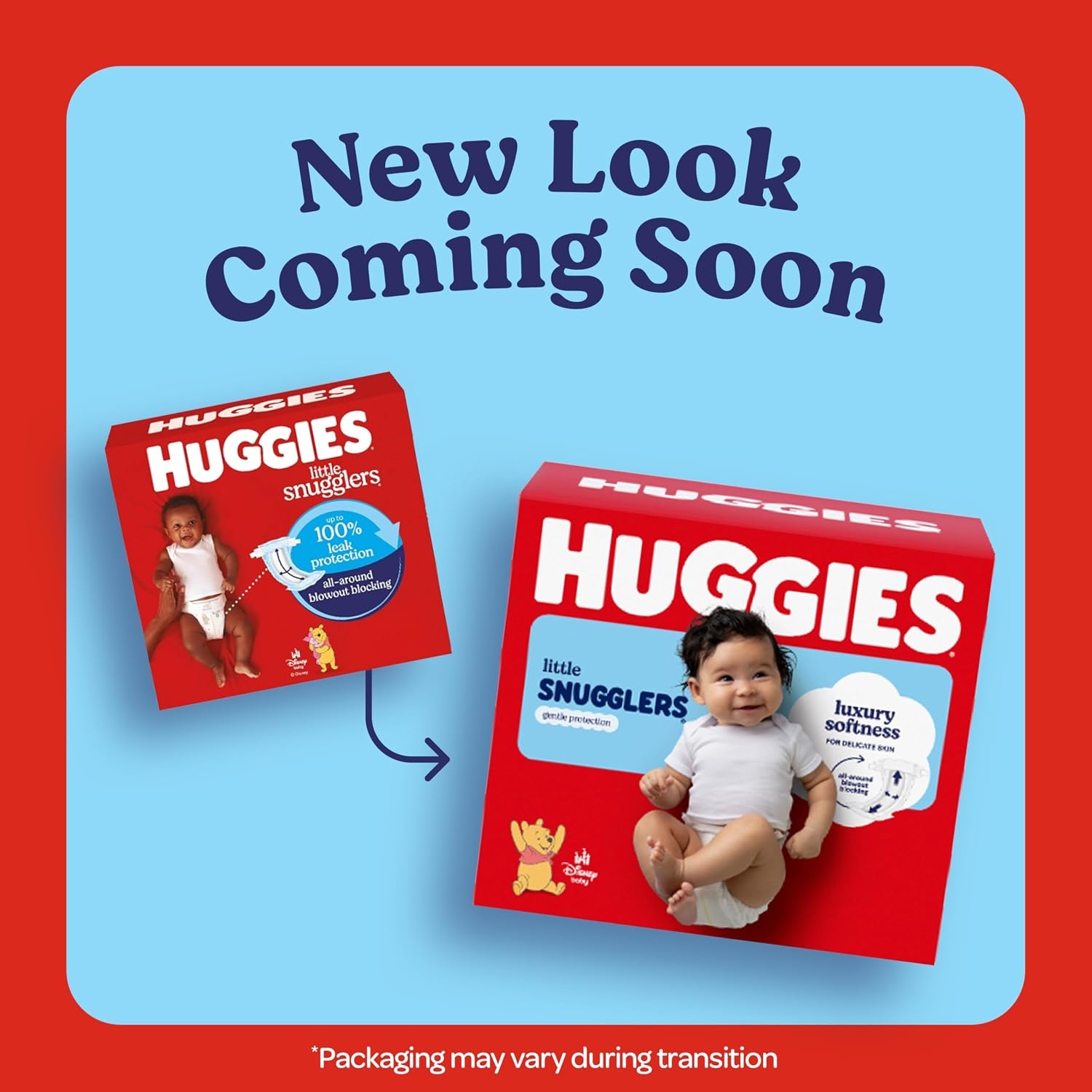 image:imageHuggies Size 3 Diapers Little Snugglers Baby Diapers Size 3 1628 lbs 168 Count 6 Packs of 28 Packaging May VarySize 5