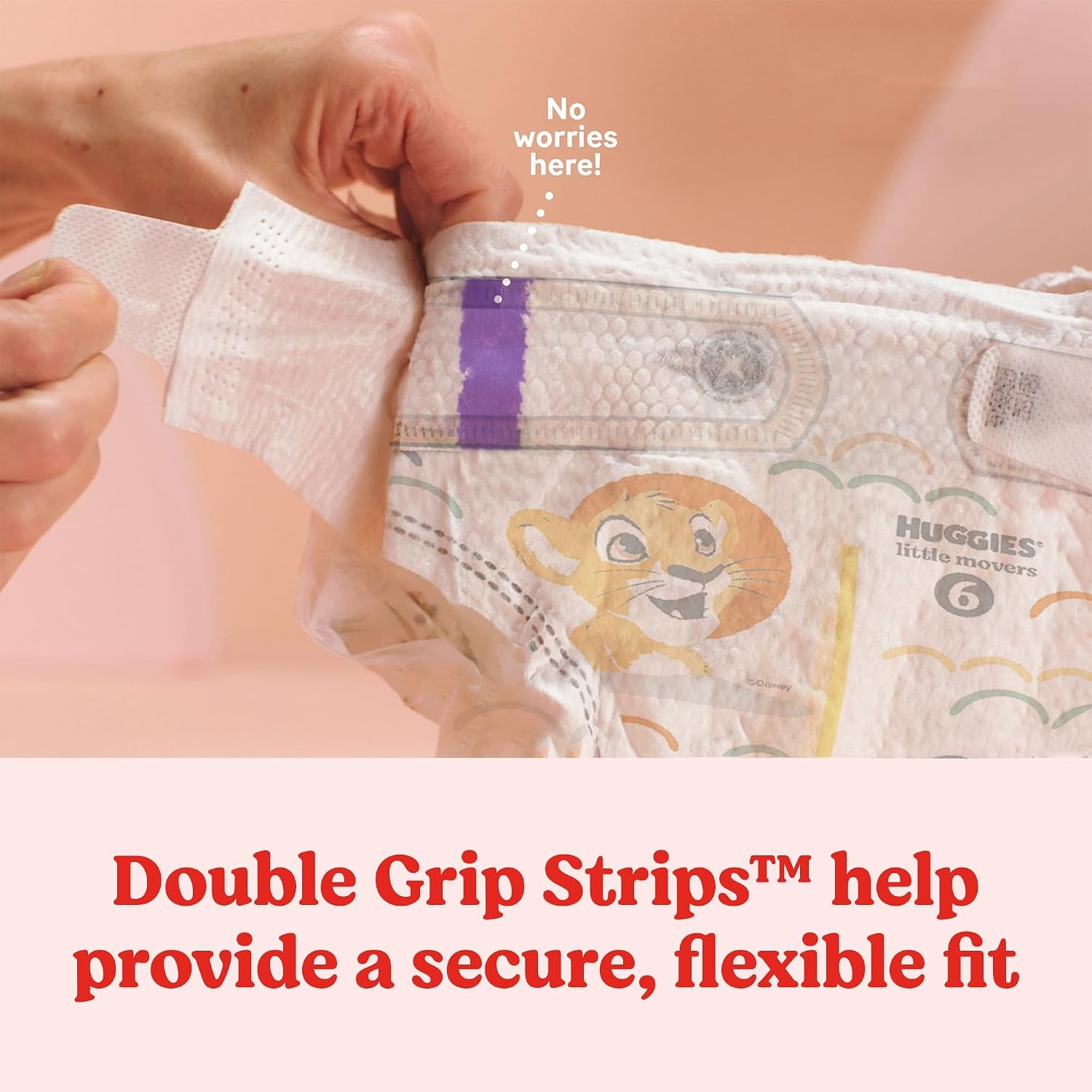 image:imageHuggies Size 8 Diapers Little Movers Baby Diapers Size 8 46 lbs 62 CountSize 3