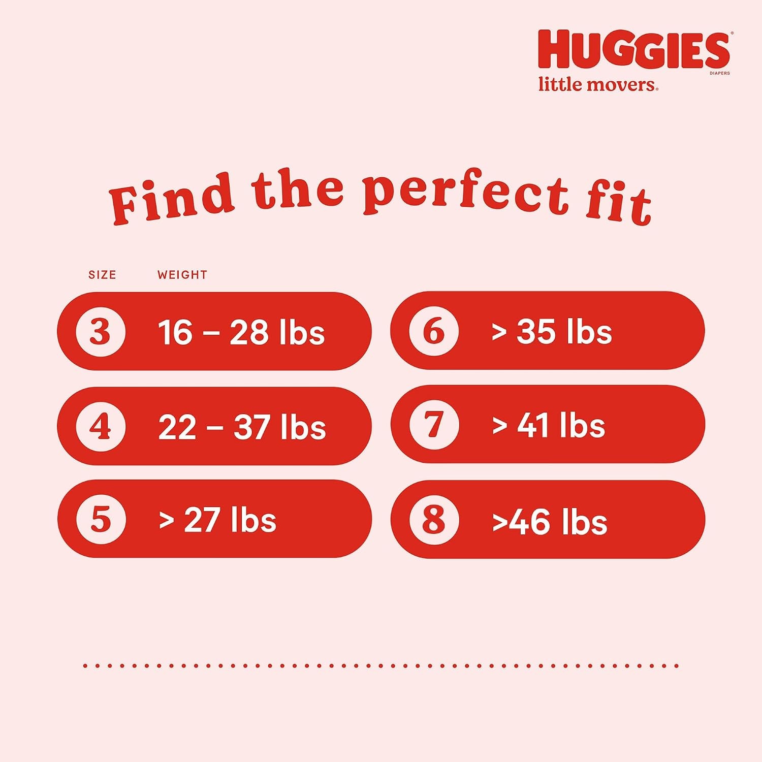 image:imageHuggies Size 8 Diapers Little Movers Baby Diapers Size 8 46 lbs 62 CountSize 8