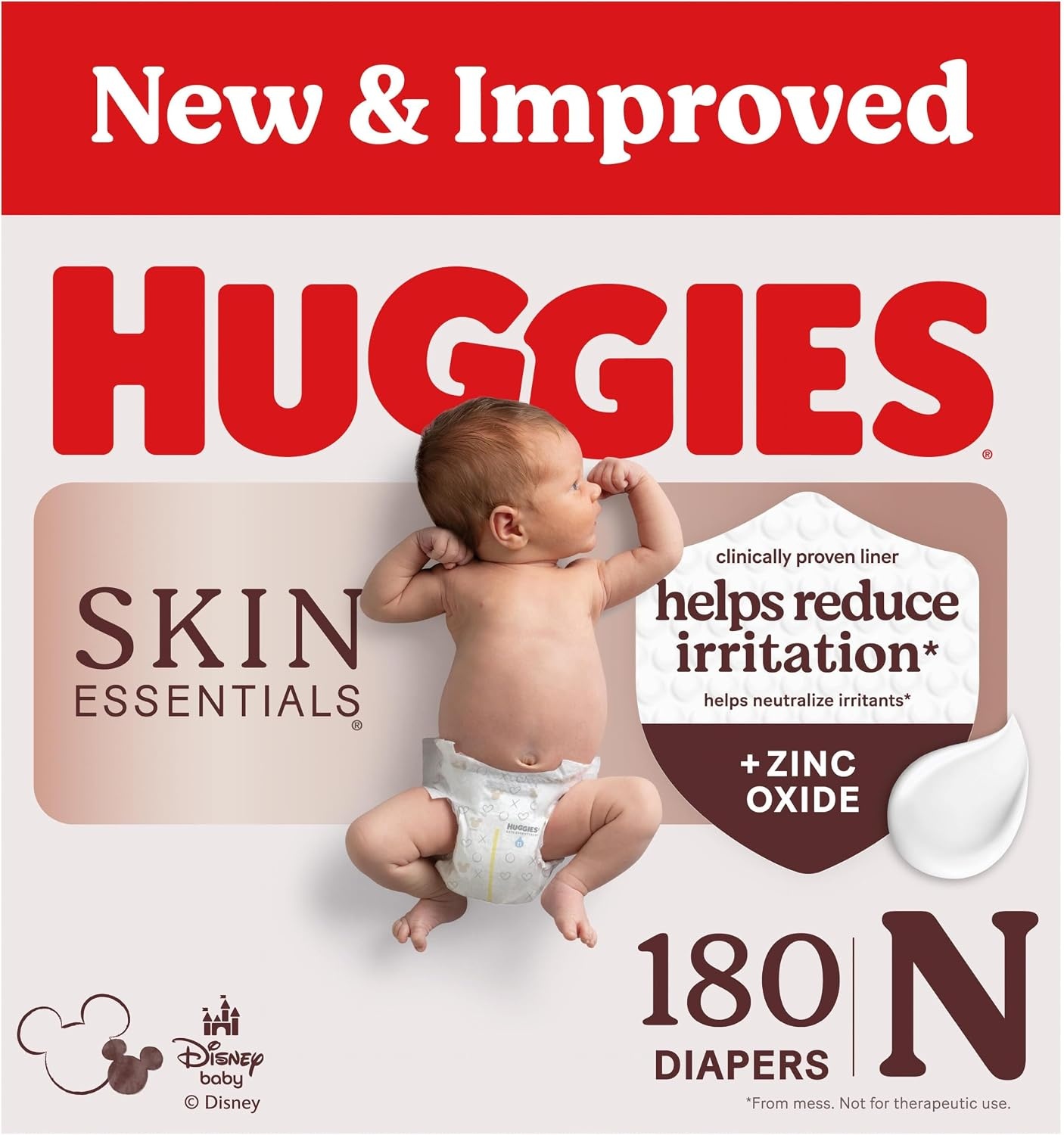 image:imageHuggies Skin Essentials Diapers Size 1 84 CountNewborn
