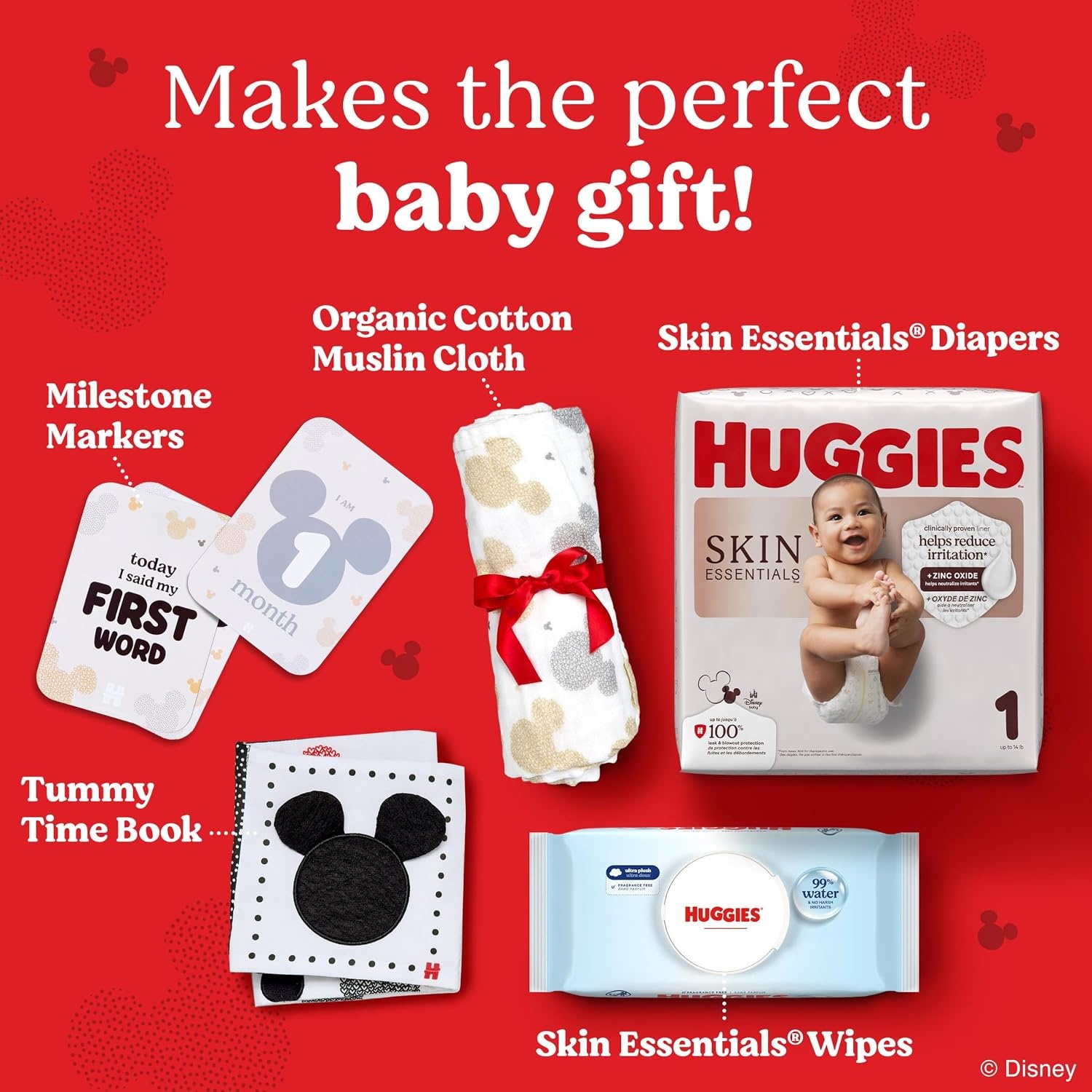 image:imageHuggies Skin Essentials Diapers Size 1 84 CountOne Size