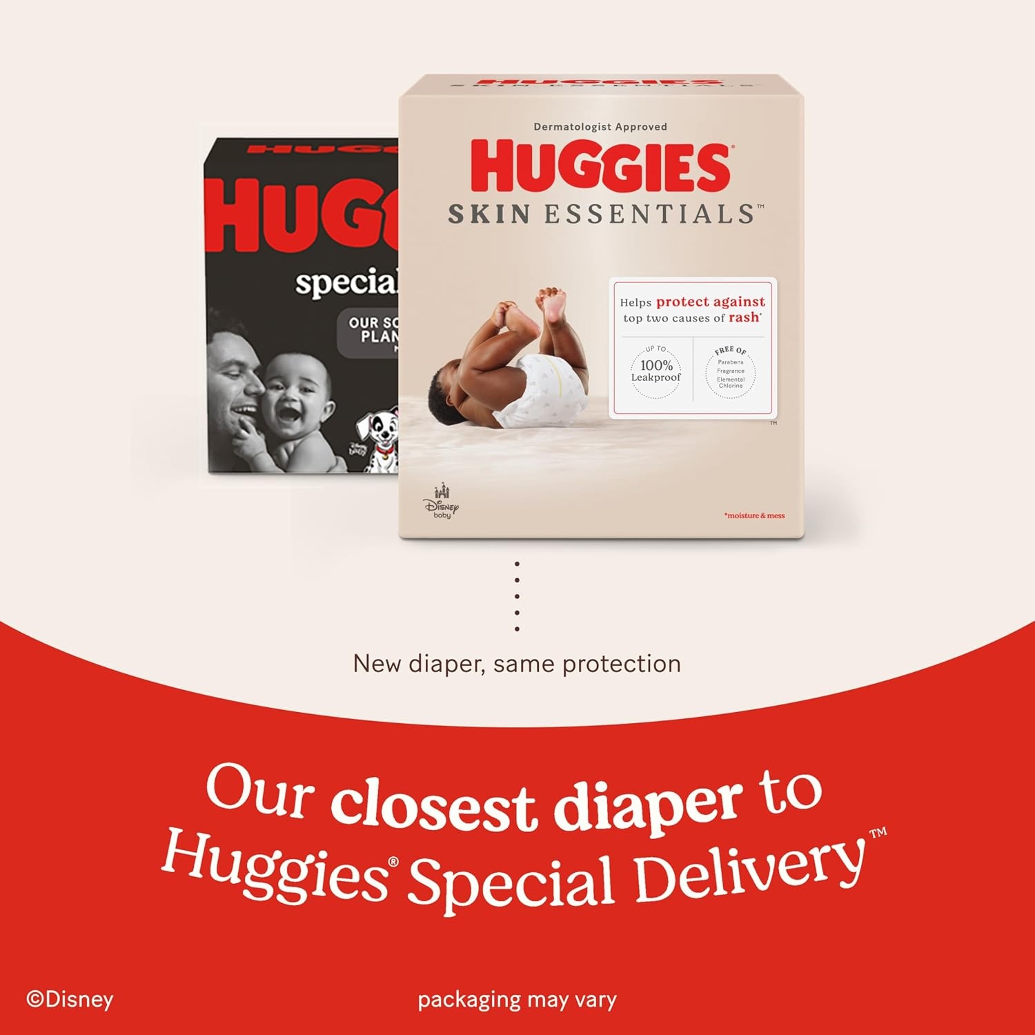 image:imageHuggies Skin Essentials Diapers Size 1 84 CountSize 4