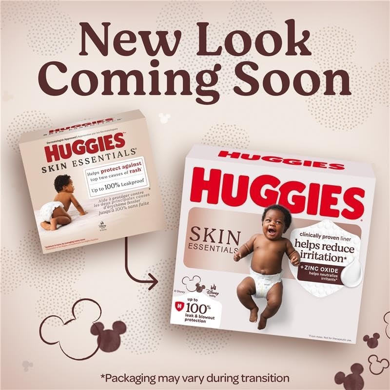 image:imageHuggies Skin Essentials Diapers Size 1 84 CountSize 6