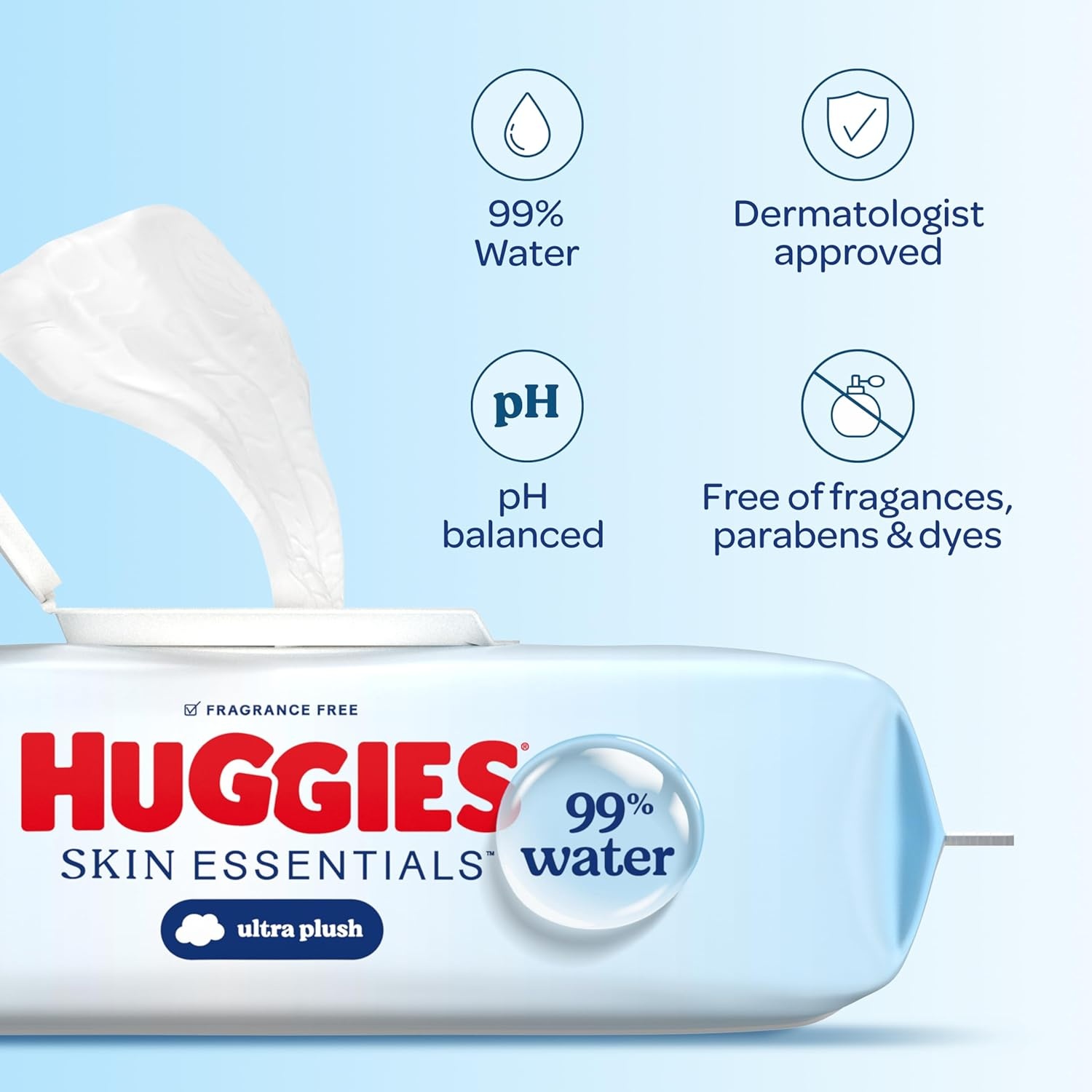 image:imageHuggies Skin Essentials Diapers and Wipes BundleSize 4