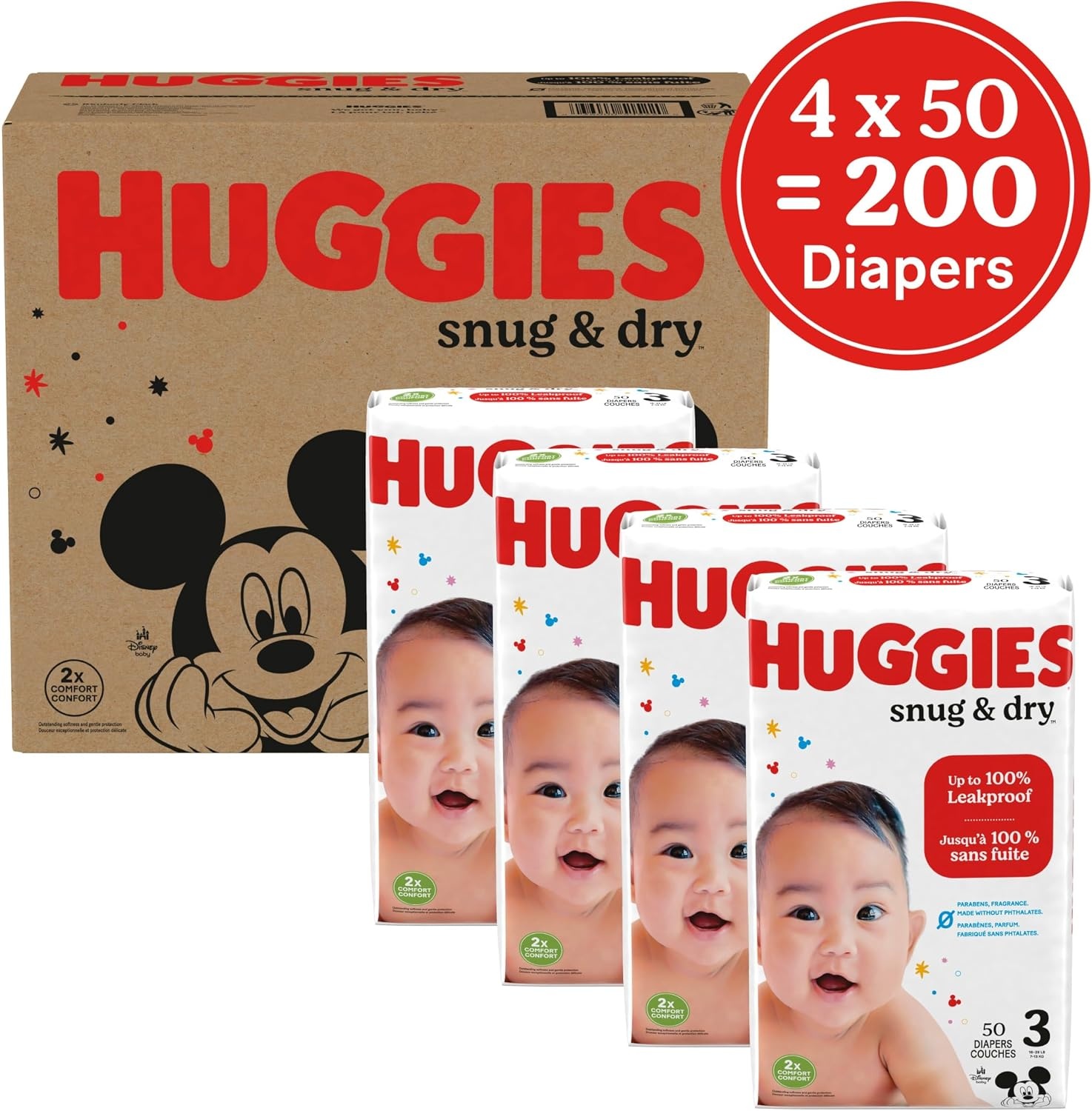 image:imageHuggies Snug amp Dry Diapers Size 8 96 CountSize 3