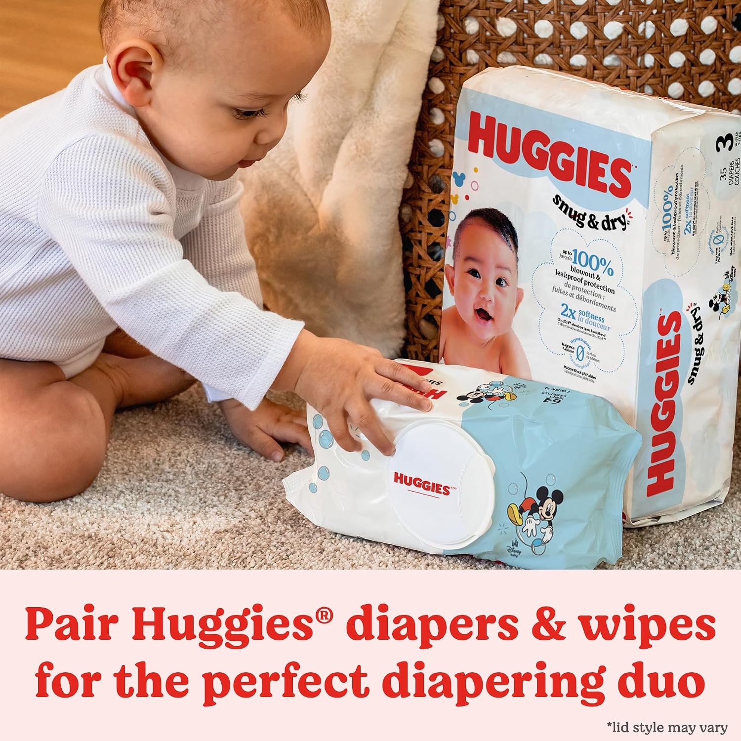 image:imageHuggies Snug amp Dry amp Simply Clean BundleSize 7