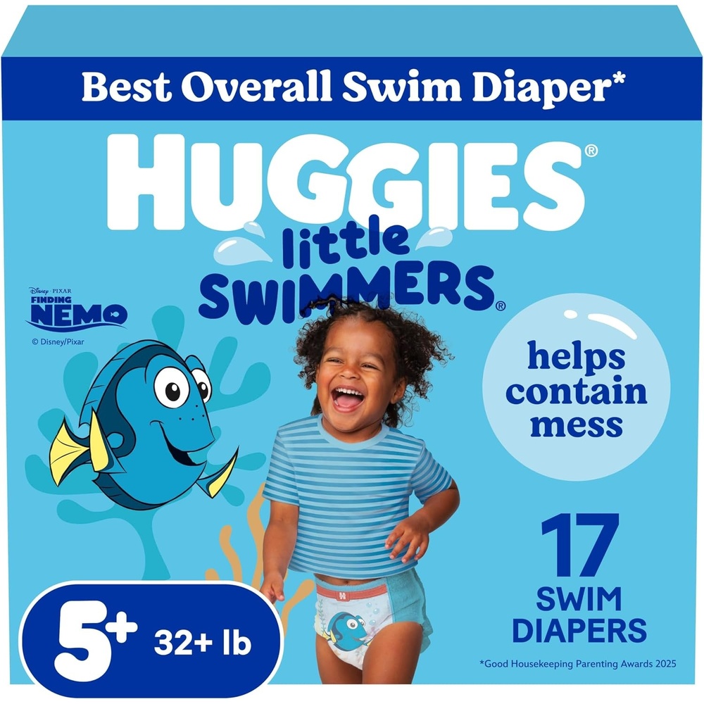 image:imageHuggies Little Swimmers Swim Diapers Size 56 17 CountSize 56