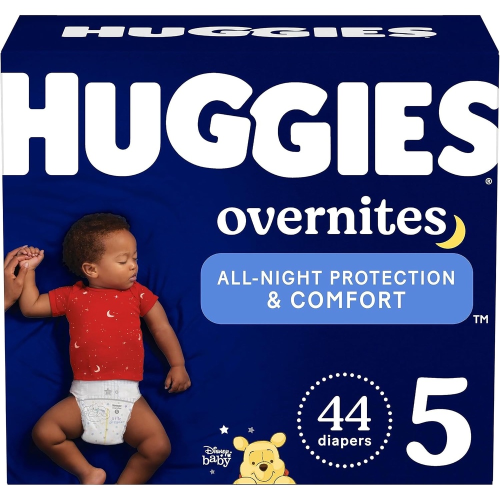 image:imageHuggies Overnites Diapers Size 4 100 CountSize 5