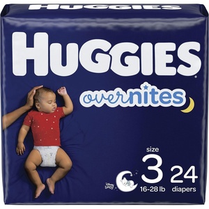 Huggies Overnites Diapers Size 4, 100 Count(Size 3)