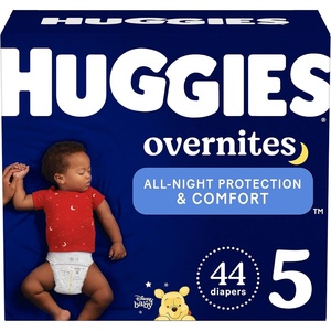 Huggies Overnites Diapers Size 4, 100 Count(Size 5)