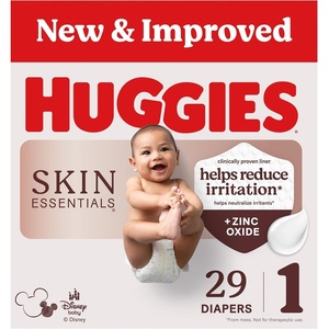 Huggies Skin Essentials Diapers Size 1, 84 Count(Size 1)