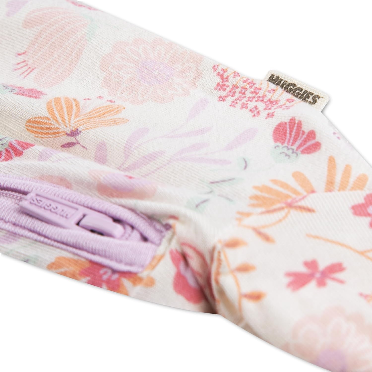 image:imageHUGGIES Baby 2pack Footed CoverallWinsome OrchidFlorals