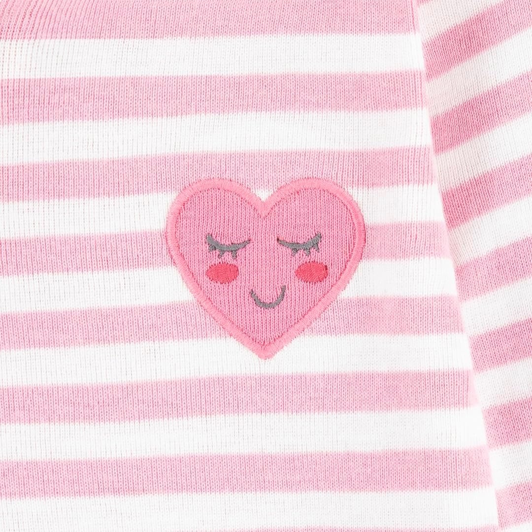 image:imageHUGGIES Baby 3pack Footed Coverall PajamasSea PinkStars