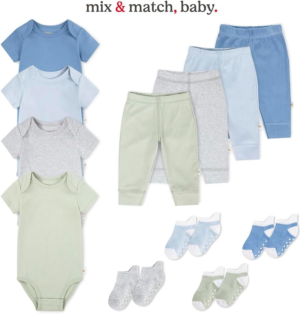 image:imageHUGGIES Baby MultiPack PantsDesert SageBlue