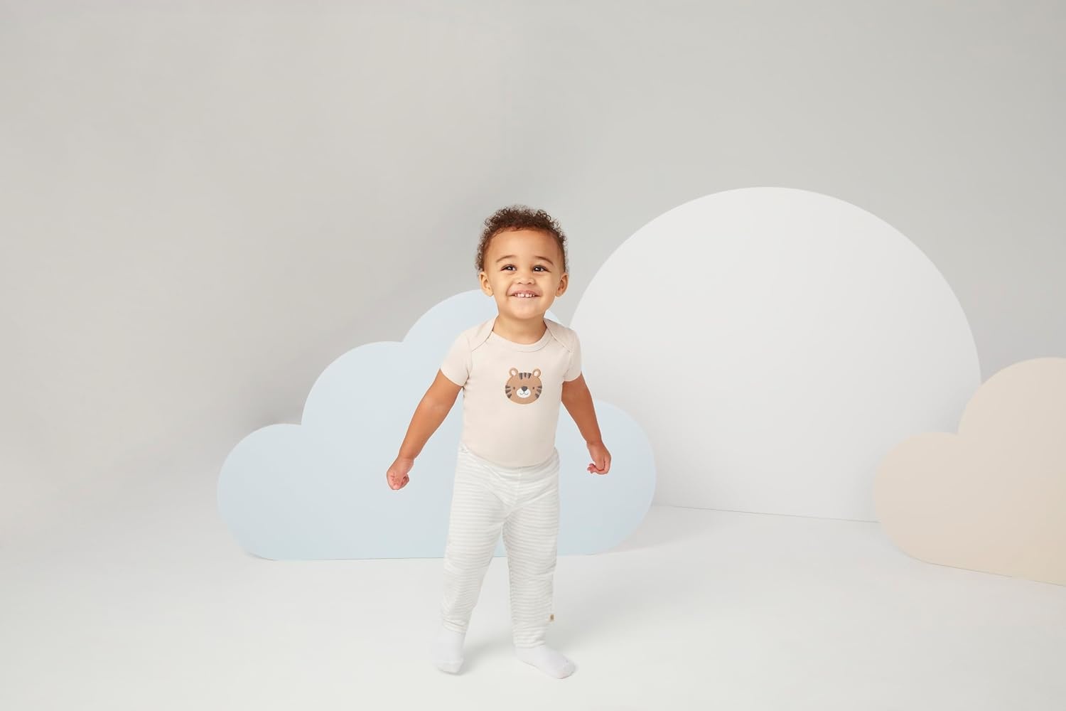 image:imageHUGGIES Baby MultiPack PantsMid Grey HeatherStripe
