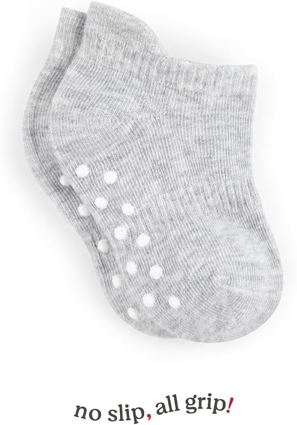 image:imageHUGGIES Baby Multipack Lightweight Ankle Gripper SocksWhite 12pack
