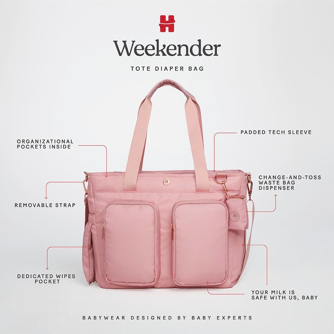 image:imageHuggies Signature Hug Weekender Tote Diaper BagBlack
