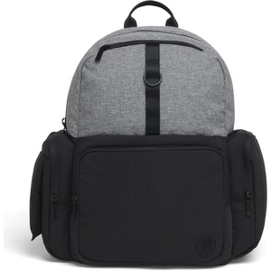 Bundle of Huggies Diaper Bag + Little Snugglers Baby Diapers+ Skin Essentials Baby Wipes(Dark Grey Heather/Black)