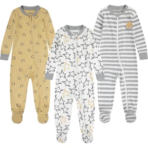 HUGGIES Baby 3-pack Footed Coverall Pajamas(Snow White/Stars)
