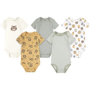 HUGGIES Baby 5-pack Everyday Bodysuit(Snow White/Animals)