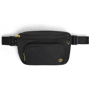 HUGGIES Unisex-Adult Diaper Waistpack Crossbody Bag(Black)